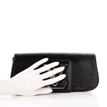 Louis Vuitton Epi Electric Sobe Clutch Black 2 of 8