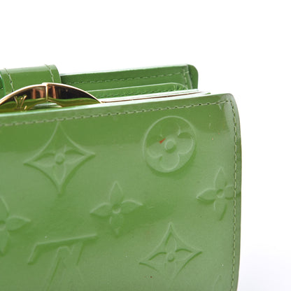 Louis Vuitton Vernis French Purse Wallet Vert Tonic 20 of 21