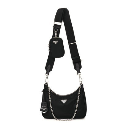 Prada Nylon Re-Edition 2005 Shoulder Bag Black 1 of 12