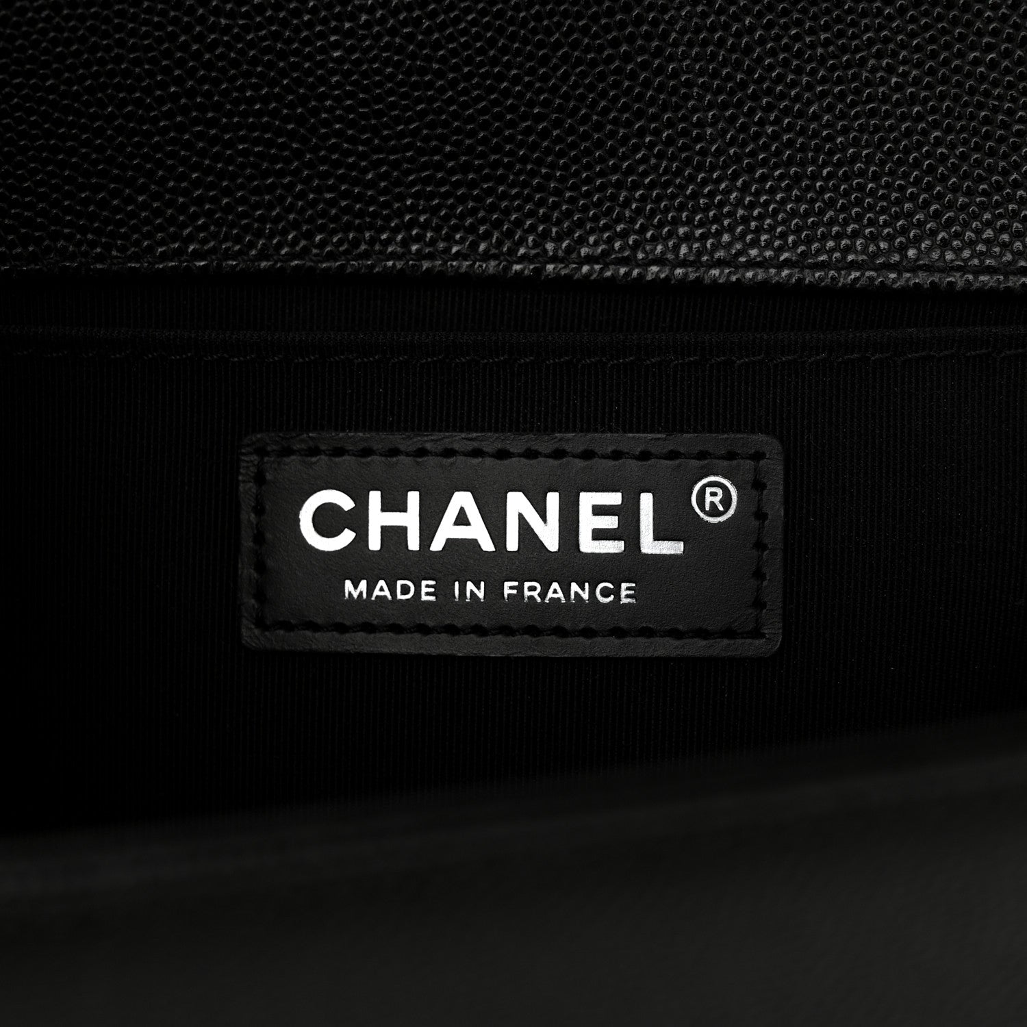 Chanel Caviar Quilted Medium Boy Flap Black 6 of 11