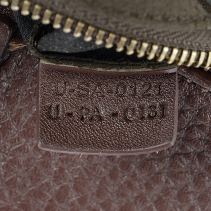 Celine Pebbled Calfskin Mini Luggage Chocolate 9 of 10