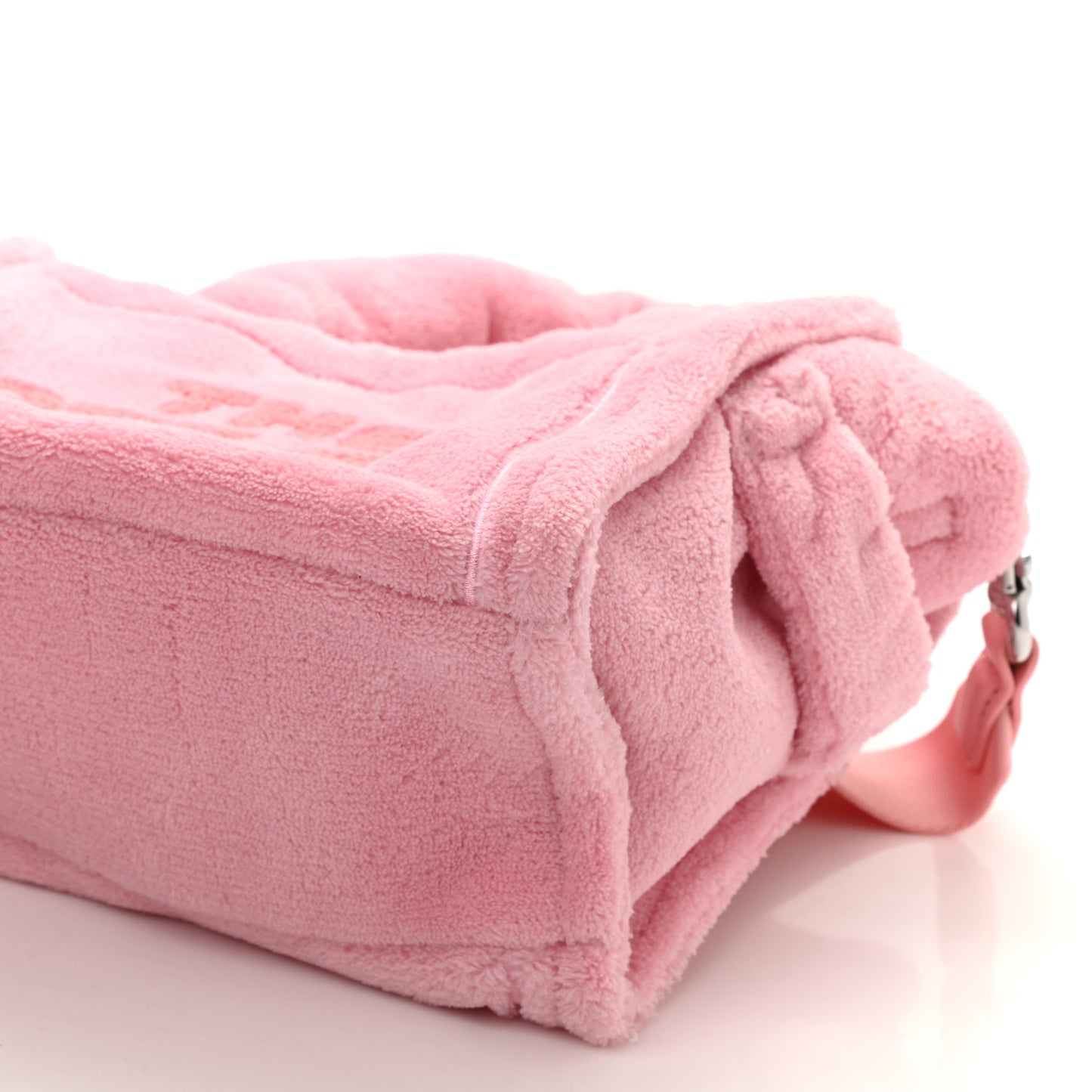 Polyester Mini Terry Tote Bag Light Pink
