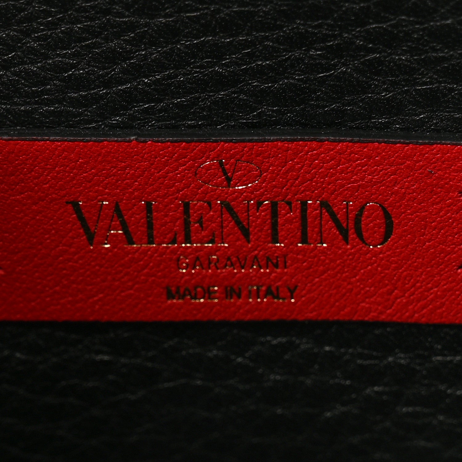 Valentino Garavani Pebbled Calfskin Rockstud Side Slip Crossbody Black 6 of 12