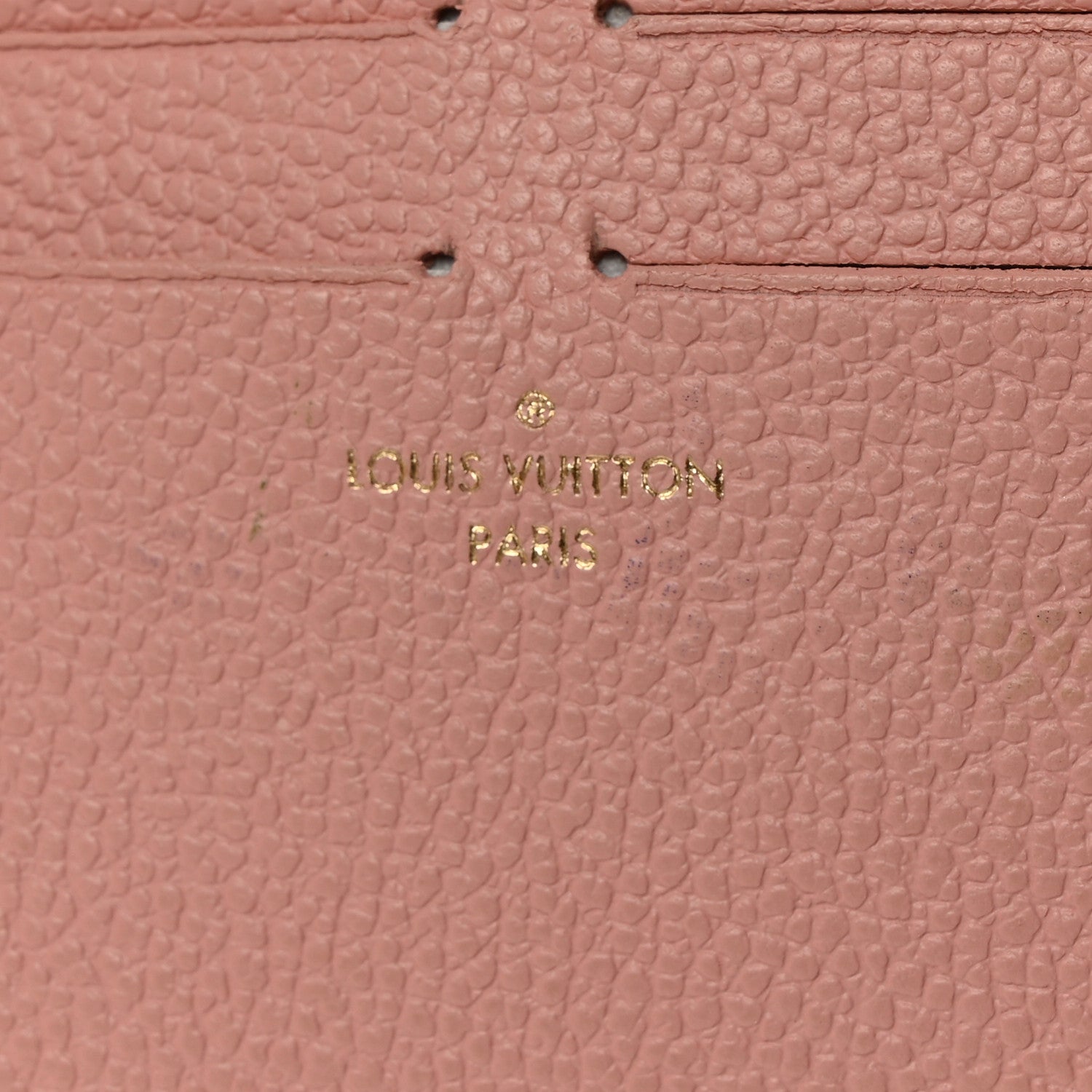 Louis Vuitton Calfskin Felicie Card Holder Insert Rose Poudre 6 of 6