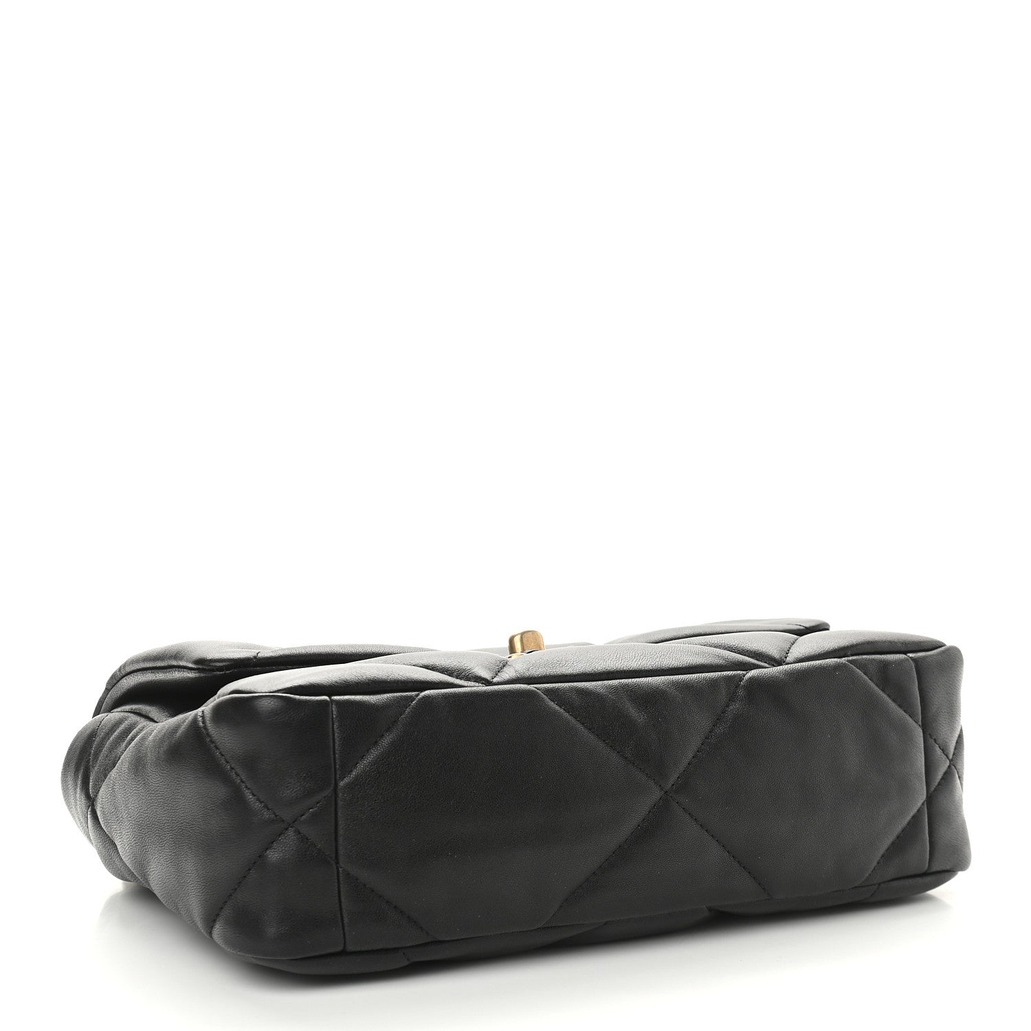 Chanel Lambskin Quilted Medium Chanel 19 Flap Black 4 of 9