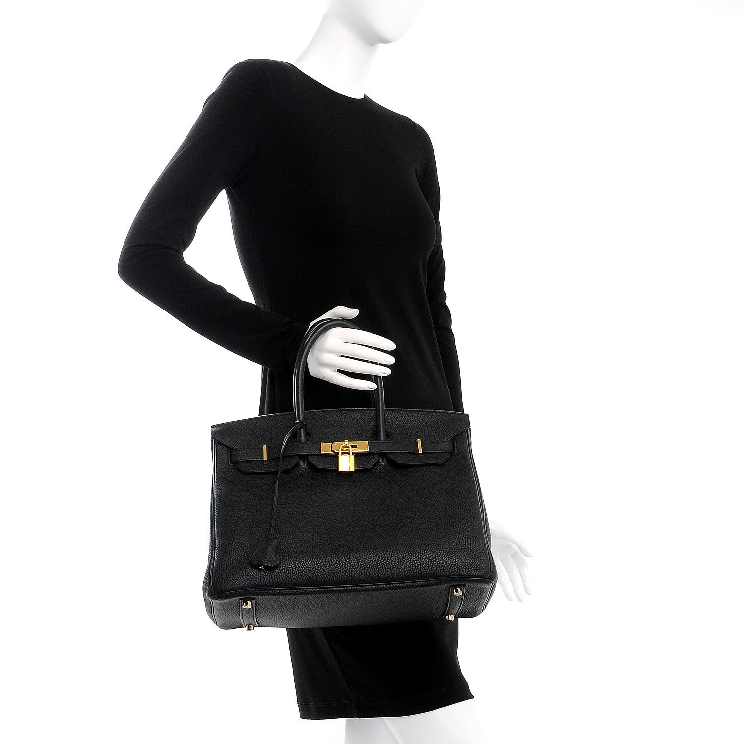 Hermes Togo Birkin 35 Black 2 of 31
