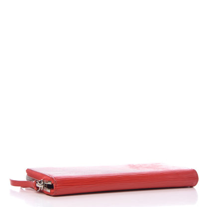 Louis Vuitton Epi Clemence Wallet Coquelicot 4 of 14