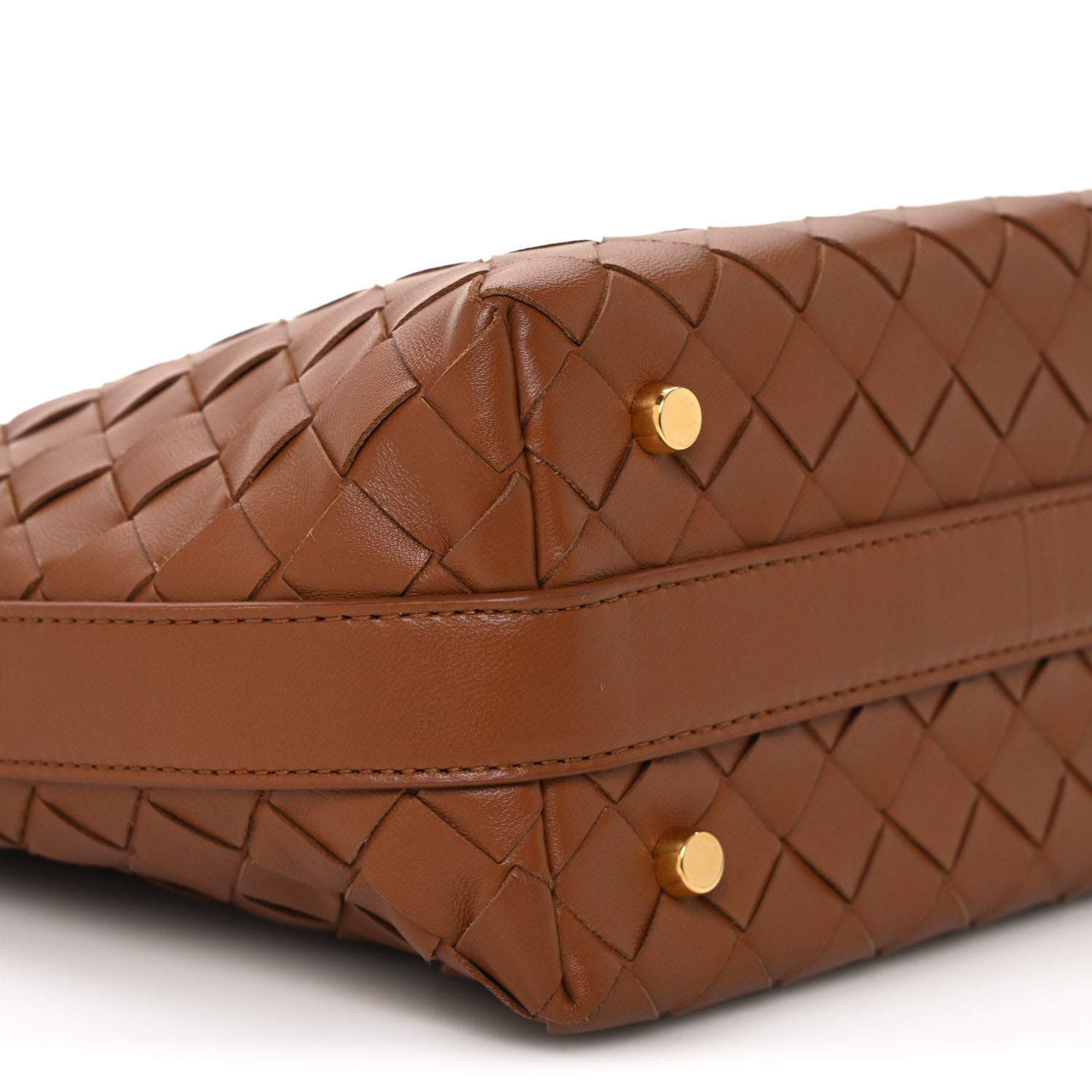 Bottega Veneta Calfskin Intrecciato Mini Wallace Wood 10 of 13