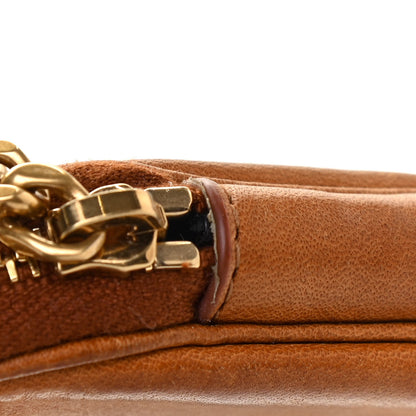 Saint Laurent Calfskin Monogram Heart Key Pouch Brown 9 of 9