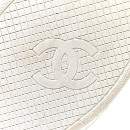 Chanel Calfskin CC Womens Sneakers 41.5 Black 8 of 12