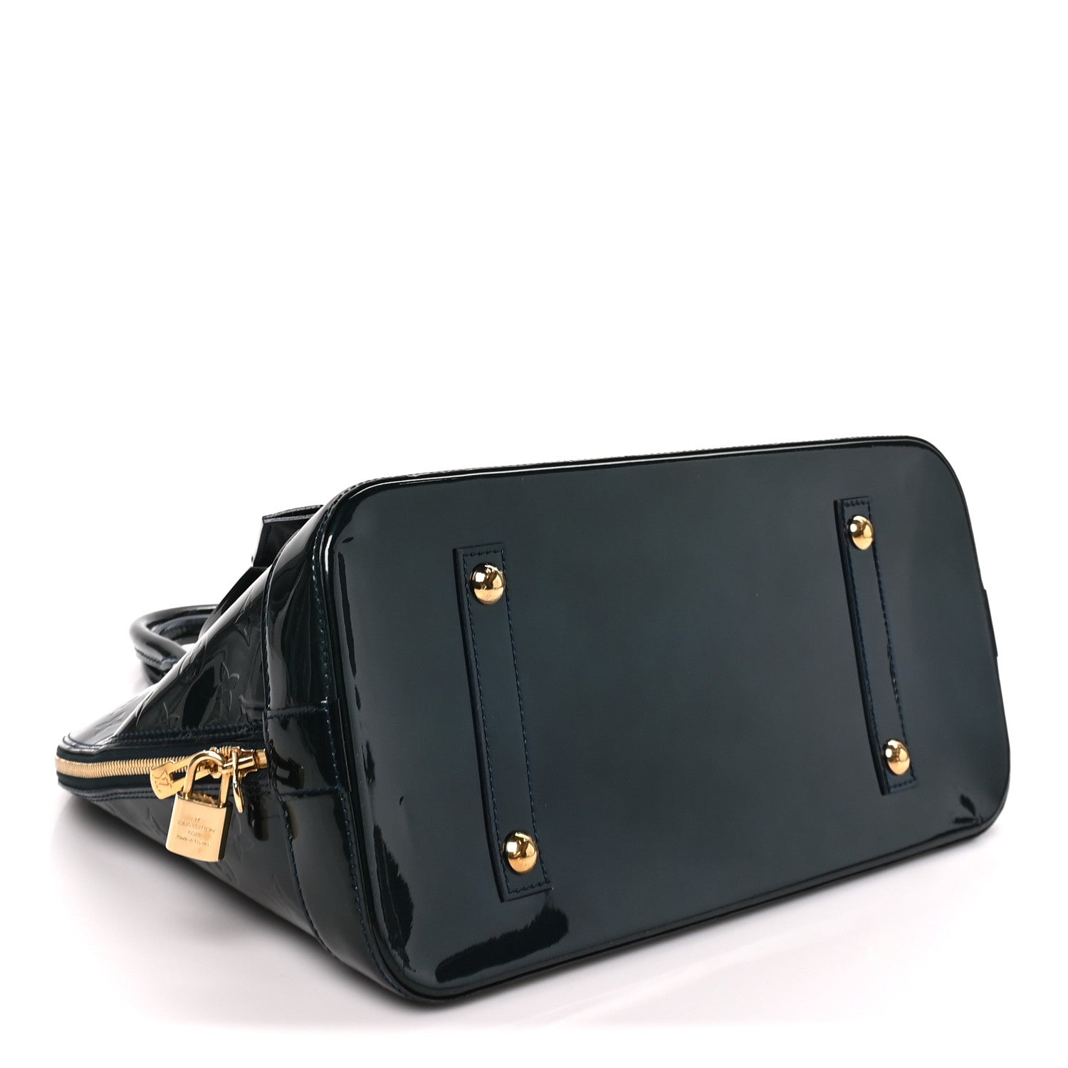 Louis Vuitton Vernis Alma GM Noir Magnetique 4 of 9