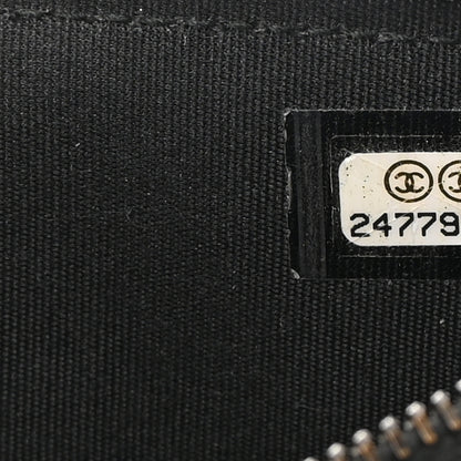 Chanel Lambskin Quilted Small Boy Clutch With Chain So Black 10 of 18