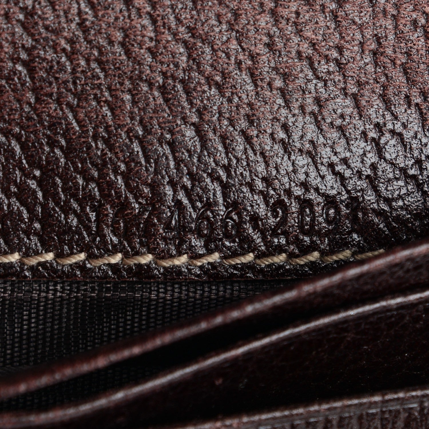 Gucci Monogram Princy Compact French Flap Wallet Brown 10 of 10
