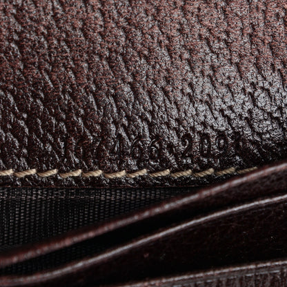 Gucci Monogram Princy Compact French Flap Wallet Brown 10 of 10