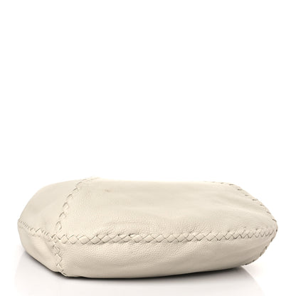 Bottega Veneta Cervo Deerskin Large Hobo White 5 of 11