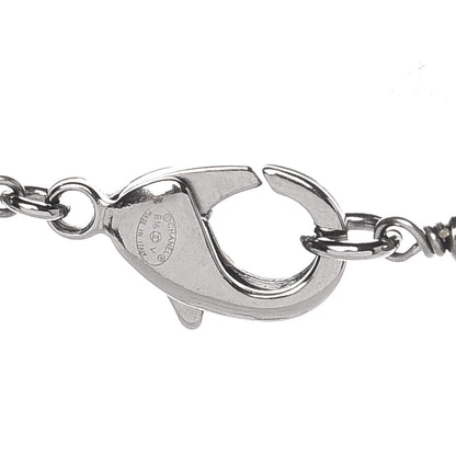 Chanel Crystal Bead CC Long Necklace Ruthenium 4 of 4