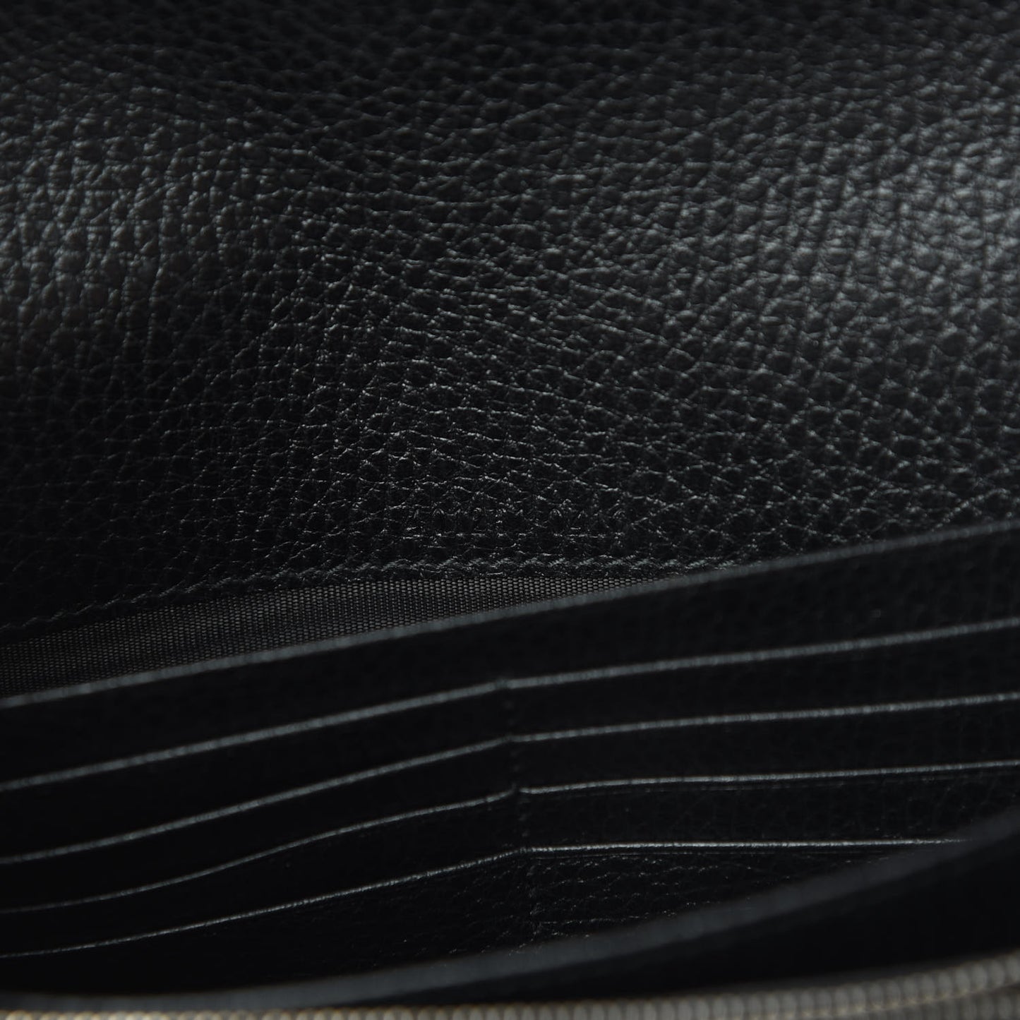 Calfskin Mini Dionysus Chain Wallet Black