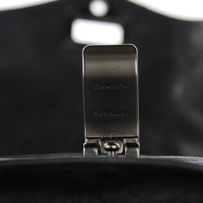 Proenza Schouler Lambskin PS1 Medium Satchel Black 9 of 11