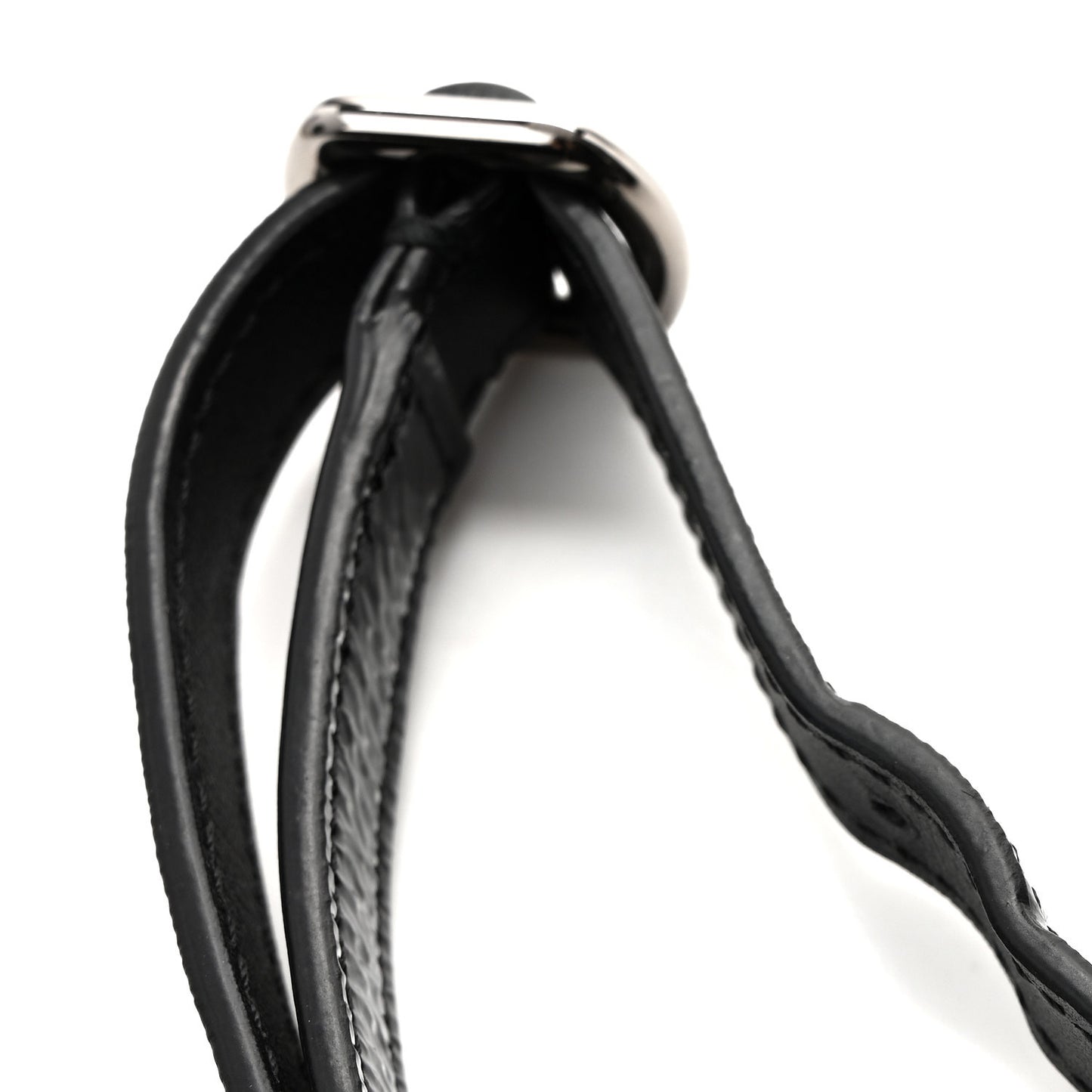 Patent Round As Earth Evening Bag Black