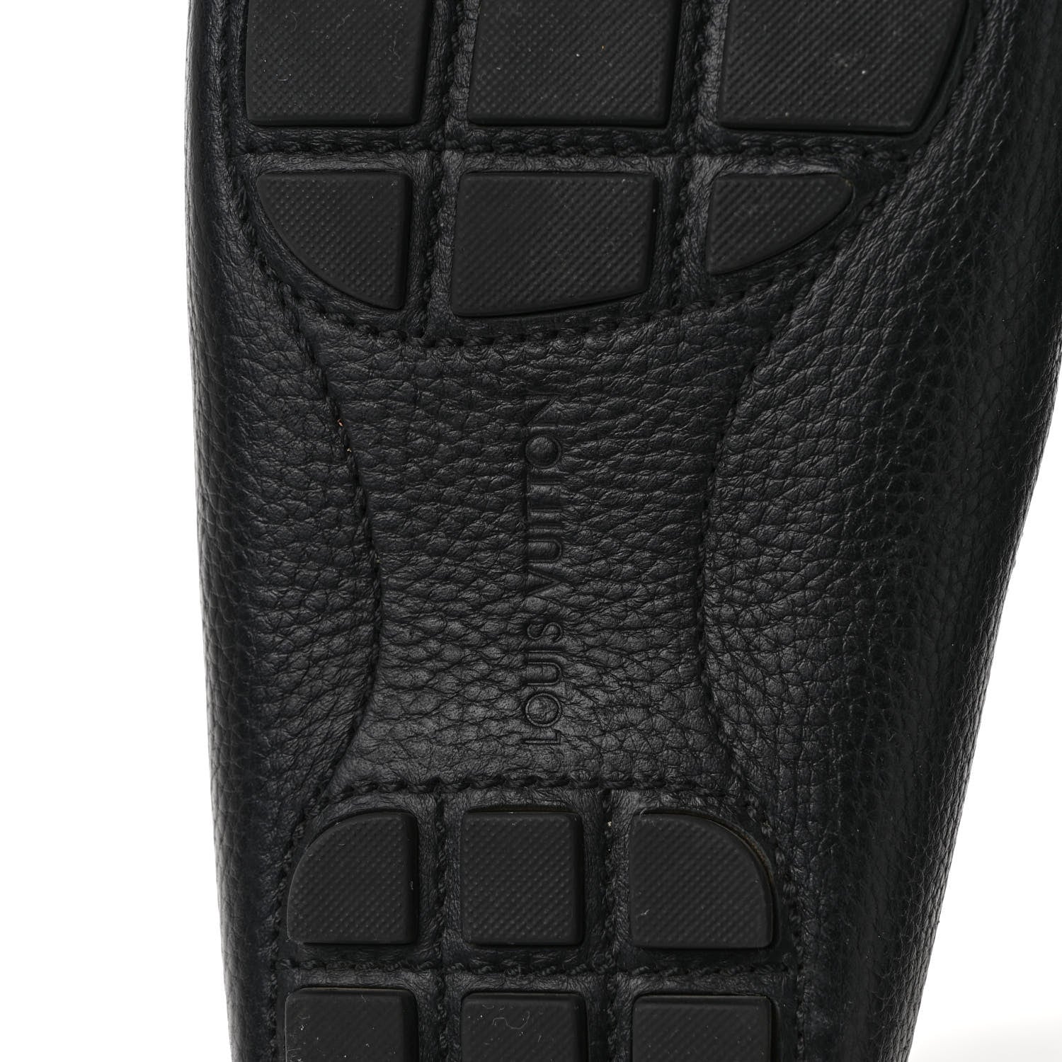 Louis Vuitton Calfskin Mens Monte Carlo Shoe Moccasin Loafers 9 Black 7 of 9