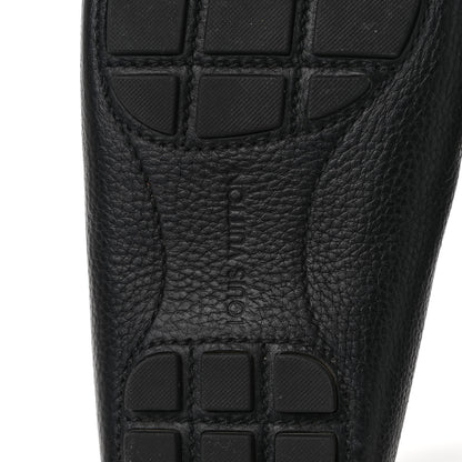 Louis Vuitton Calfskin Mens Monte Carlo Shoe Moccasin Loafers 9 Black 7 of 9