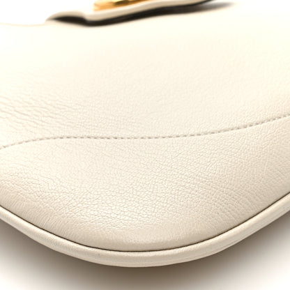 Gucci Goatskin Medium Aphrodite Shoulder Bag Mystic White 8 of 9