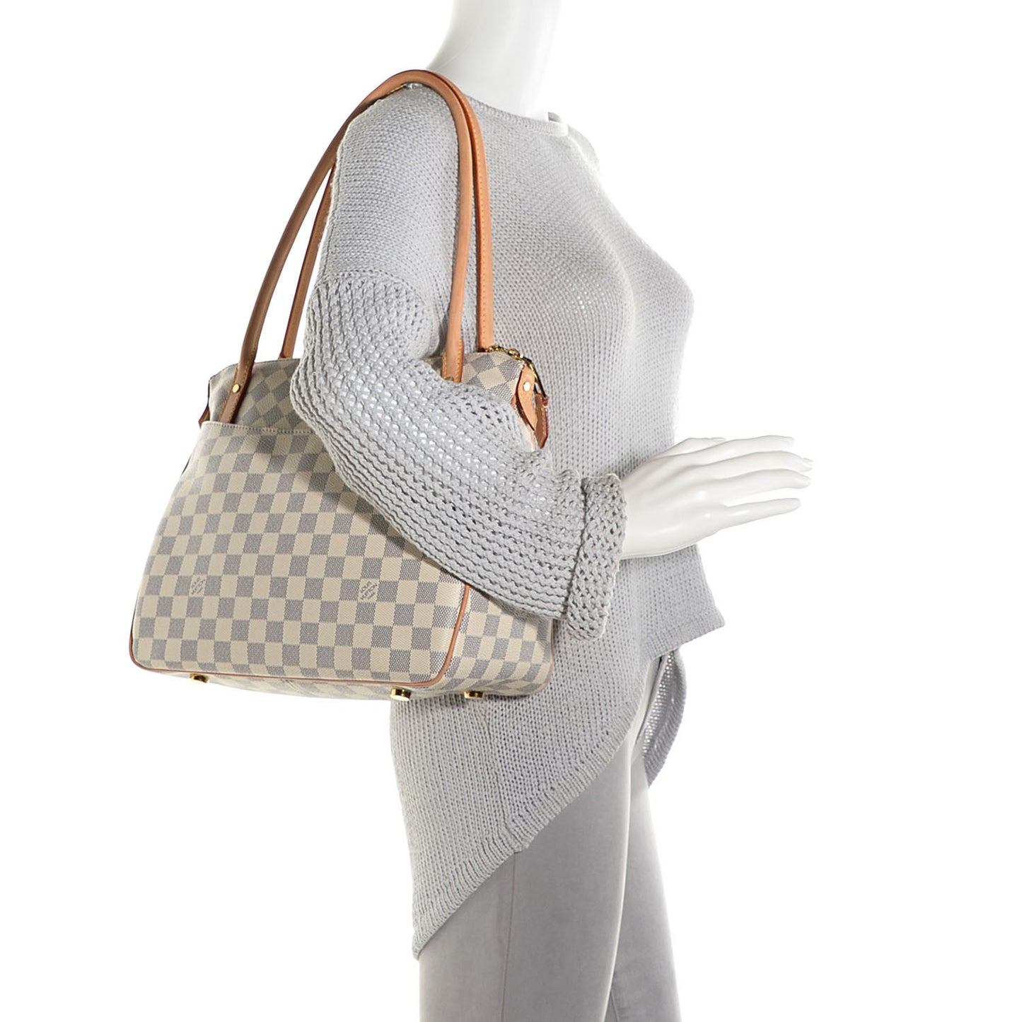 Damier Azur Figheri PM