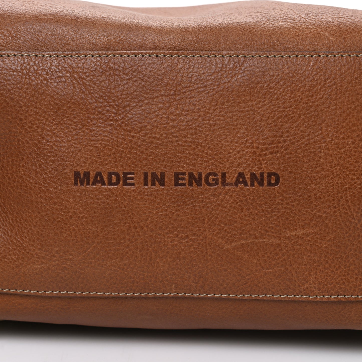 Natural Leather Cara Delevigne Convertible Satchel Oak