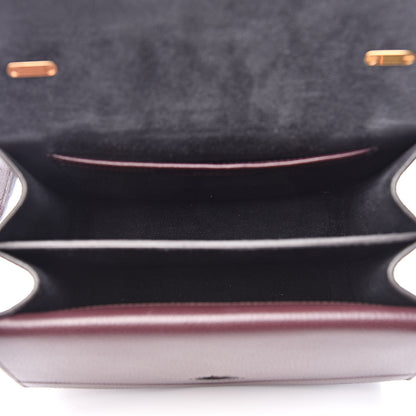 Mulberry Small Classic Grain Harlow Satchel Oxblood 5 of 10