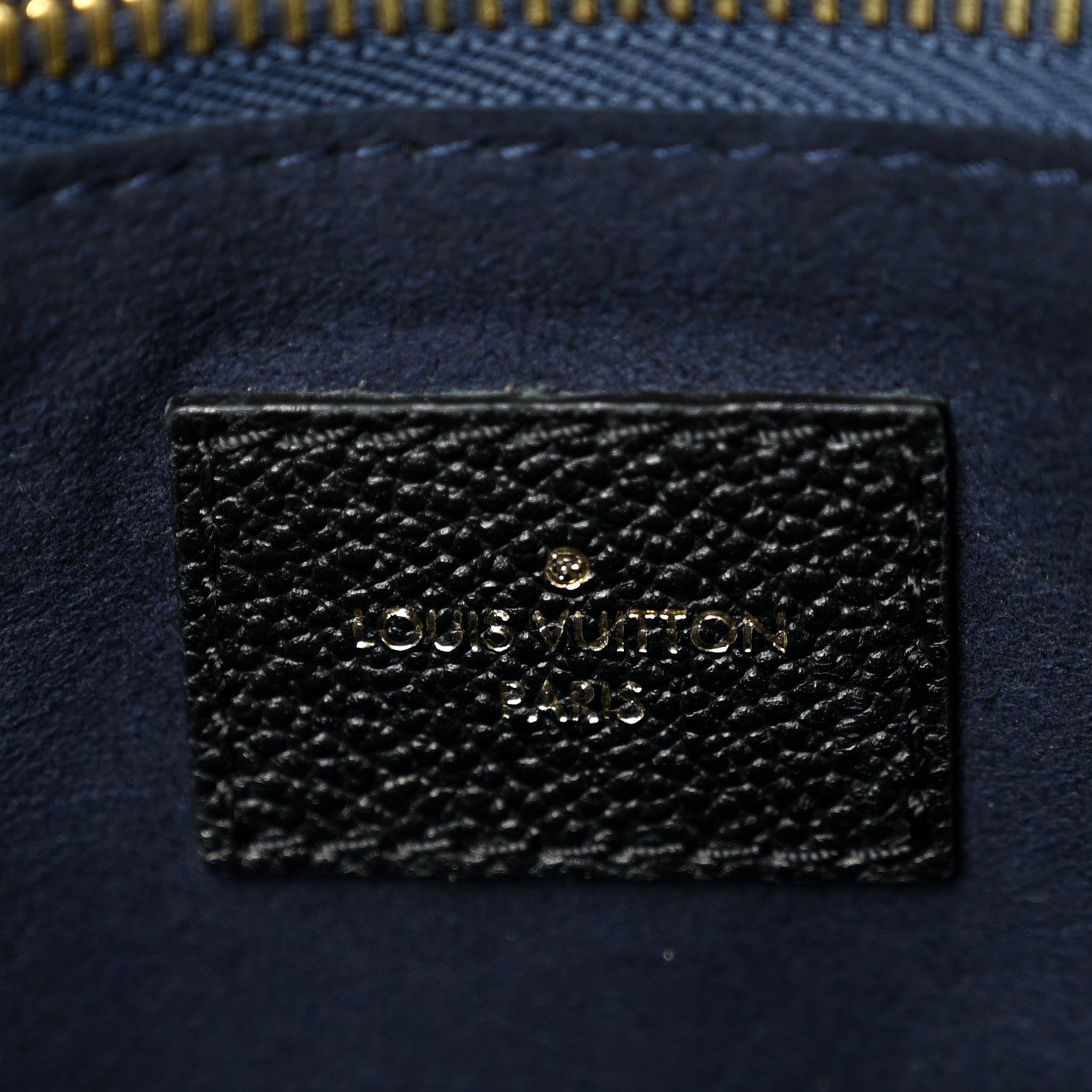 Louis Vuitton Empreinte Monogram Giant Neverfull MM Black 7 of 11