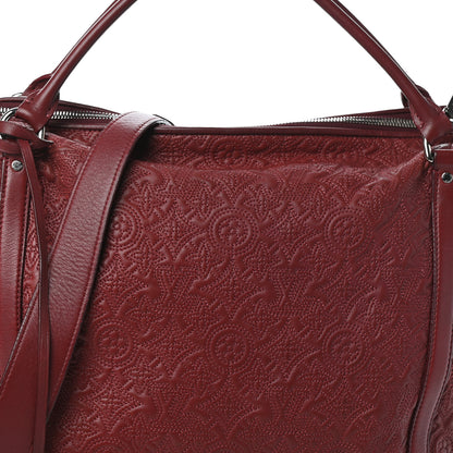 Louis Vuitton Monogram Lambskin Antheia Ixia MM Fuchsia 7 of 11