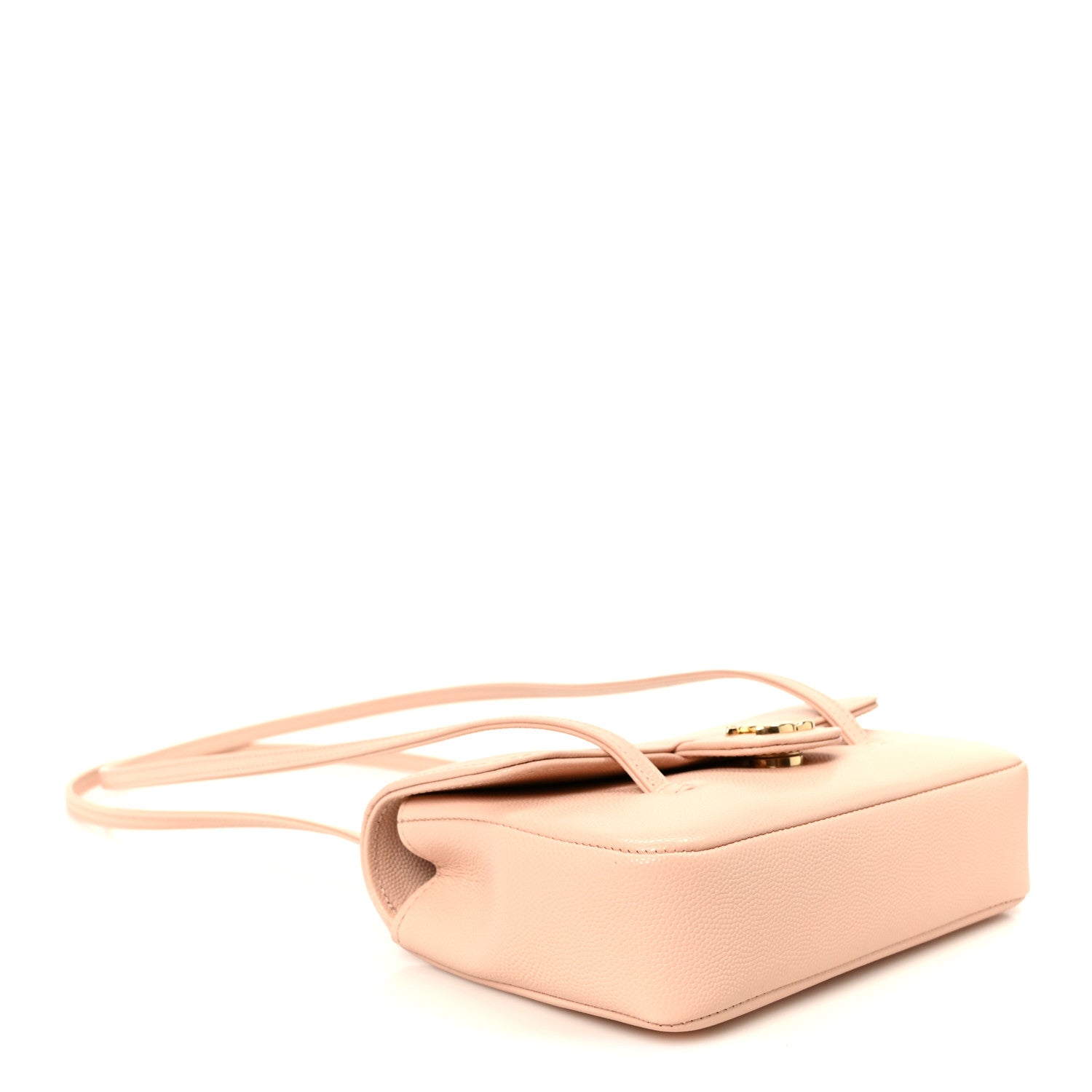 Chanel Shiny Caviar Mini Preppy Coco Shoulder Bag Light Pink 4 of 11