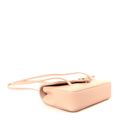 Chanel Shiny Caviar Mini Preppy Coco Shoulder Bag Light Pink 4 of 11
