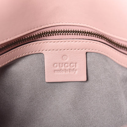 Gucci Calfskin Matelasse Small GG Marmont Shoulder Bag Perfect Pink 6 of 11