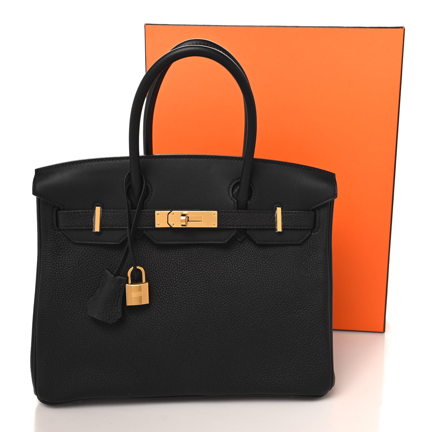 Hermes Togo Swift Canvas 3 in 1 Birkin 30 Black 16 of 16