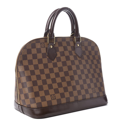 Louis Vuitton Damier Ebene Alma PM 4 of 10