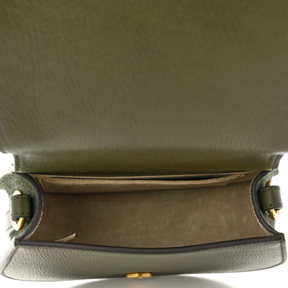Chloe Calfskin Suede Small Nile Bracelet Bag Forest Green 5 of 11