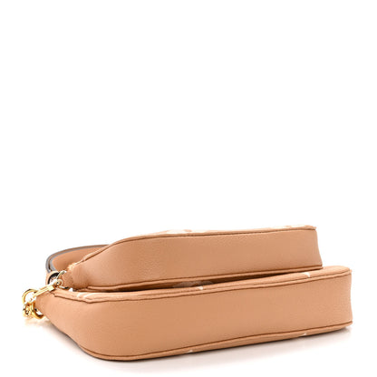 Louis Vuitton Empreinte Monogram Giant Multi Pochette Accessories Arizona Creme 4 of 10