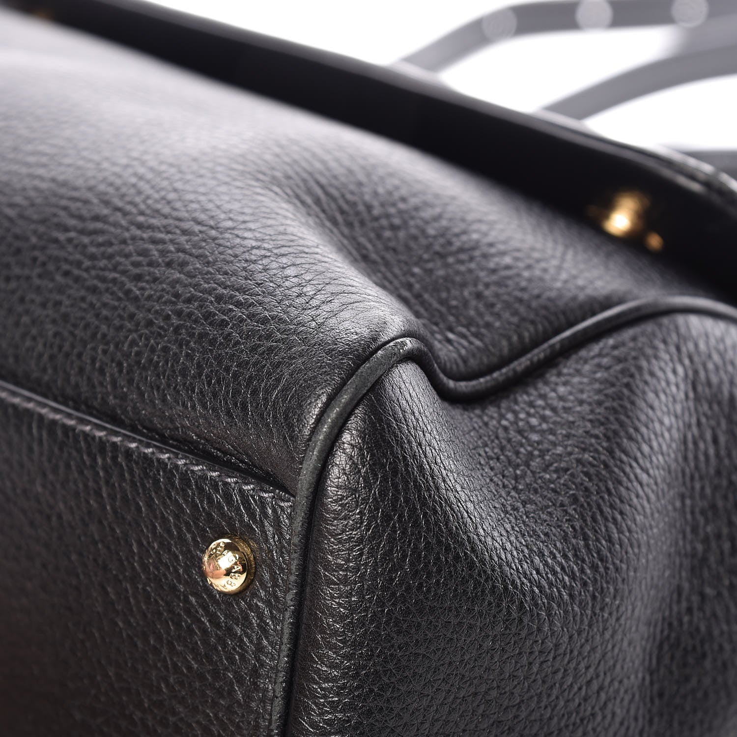 Dolce & Gabbana Grained Deerskin Medium Miss Sicily Satchel Black 9 of 16