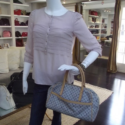 Louis Vuitton Mini Monogram Marie Blue 2 of 9