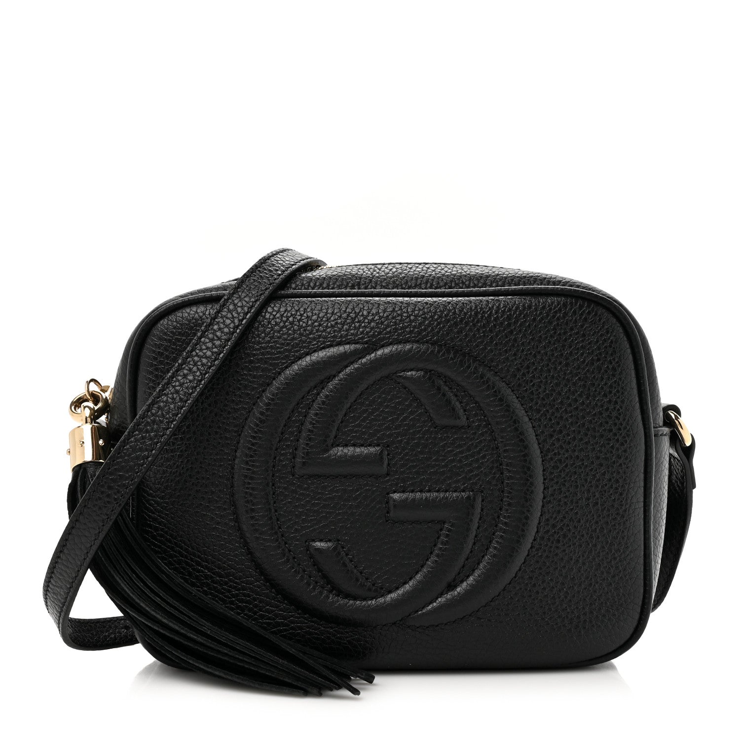 Gucci Pebbled Calfskin Small Soho Disco Bag Black 1 of 10
