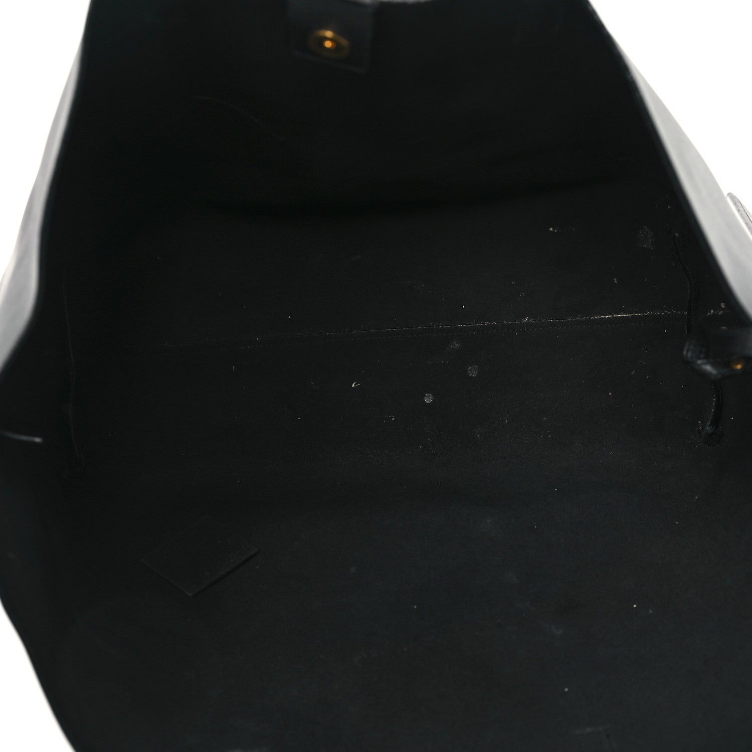 Saint Laurent Calfskin Large Shopping Tote Black 6 of 12