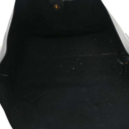 Saint Laurent Calfskin Large Shopping Tote Black 6 of 12