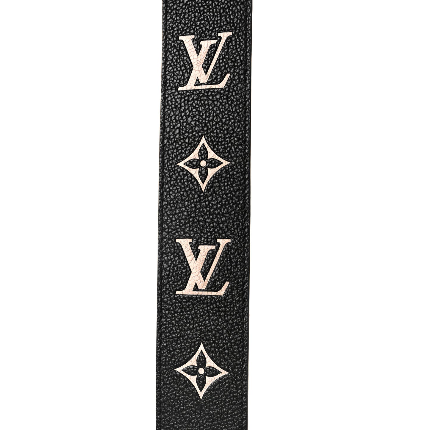 Empreinte Monogram Bandouliere Shoulder Strap Black Beige