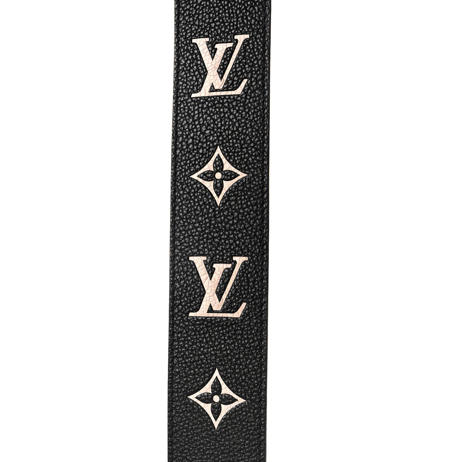 Louis Vuitton Empreinte Monogram Bandouliere Shoulder Strap Black Beige 3 of 6
