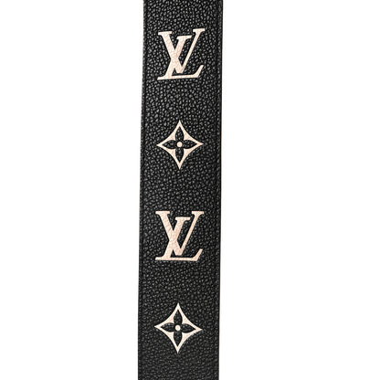 Louis Vuitton Empreinte Monogram Bandouliere Shoulder Strap Black Beige 3 of 6