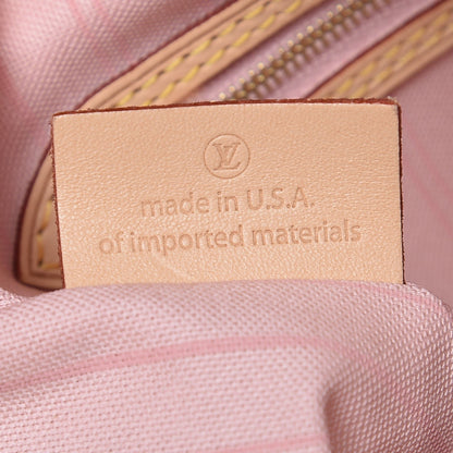 Louis Vuitton Damier Azur Delightful PM Pink 8 of 11