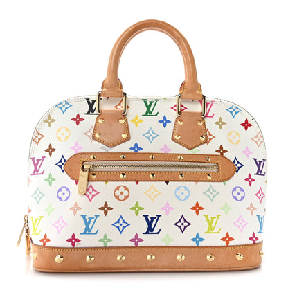 Louis Vuitton Monogram Multicolor Alma White 1 of 11
