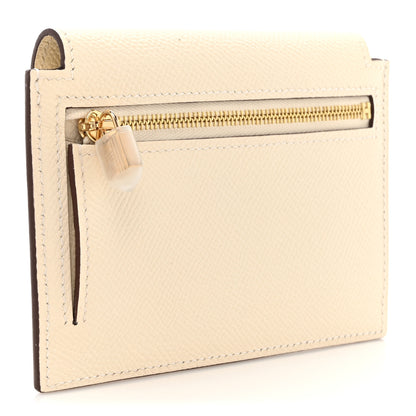 Hermes Epsom Kelly Pocket Compact Wallet Nata 3 of 10