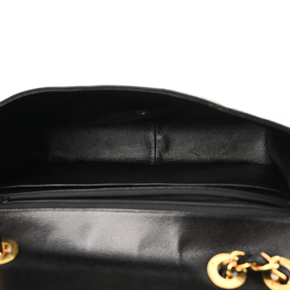 Chanel Caviar Vertical Quilted Jumbo Single Flap Black 5 of 10